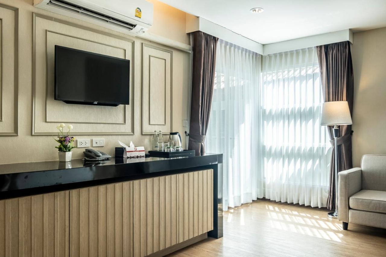 The Airport Courtyard Suvarnabhumi Airport Banguecoque Exterior foto A room at the hotel