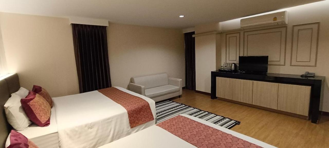 The Airport Courtyard Suvarnabhumi Airport Banguecoque Exterior foto Deluxe room